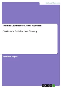 Title: Customer Satisfaction Survey
