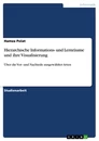 Titel: Hierarchische Informations- und Lernräume und ihre Visualisierung