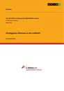 Title: Strategische Allianzen in der Luftfahrt