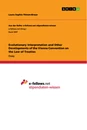 Titel: Evolutionary Interpretation and Other Developments of the Vienna Convention on the Law of Treaties