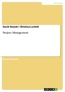Título: Project Management