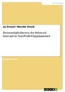 Título: Einsatzmöglichkeiten der Balanced Sorecard in Non-Profit-Organisationen