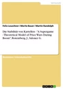 Titel: Die Stabilität von Kartellen -  "A Supergame - Theoretical Model of Price Wars During Boom", Rotemberg, J., Saloner G.