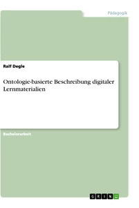 Titre: Ontologie-basierte Beschreibung digitaler Lernmaterialien