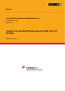 Title: Vergleich der Goodwill Bilanzierung nach HGB, IFRS und US GAAP