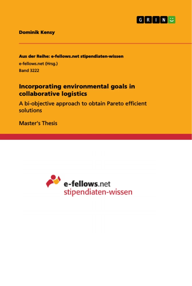 Titel: Incorporating environmental goals in collaborative logistics