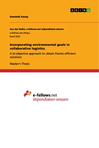 Title: Incorporating environmental goals in collaborative logistics