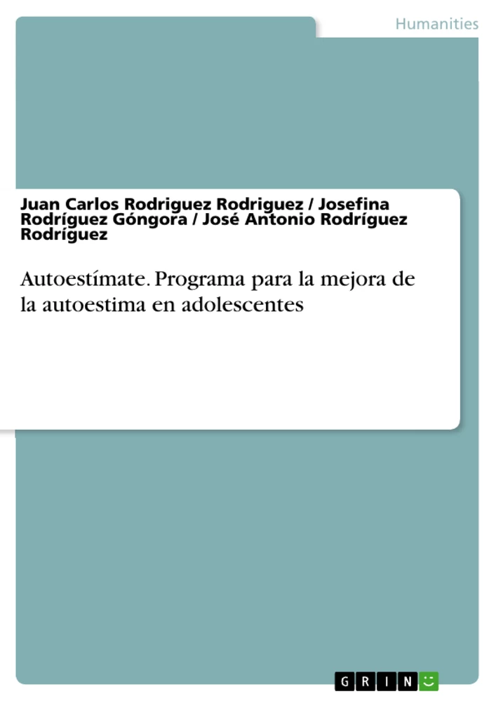 Titre: Autoestímate. Programa para la mejora de la autoestima en adolescentes