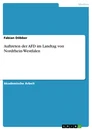 Titel: Auftreten der AFD im Landtag von Nordrhein-Westfalen