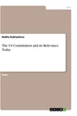 Title: The US Constitution and its Relevance Today