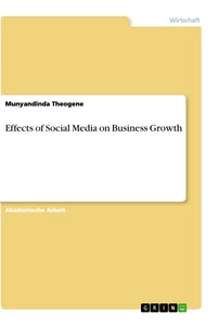 Title: Effects of Social Media on Business Growth