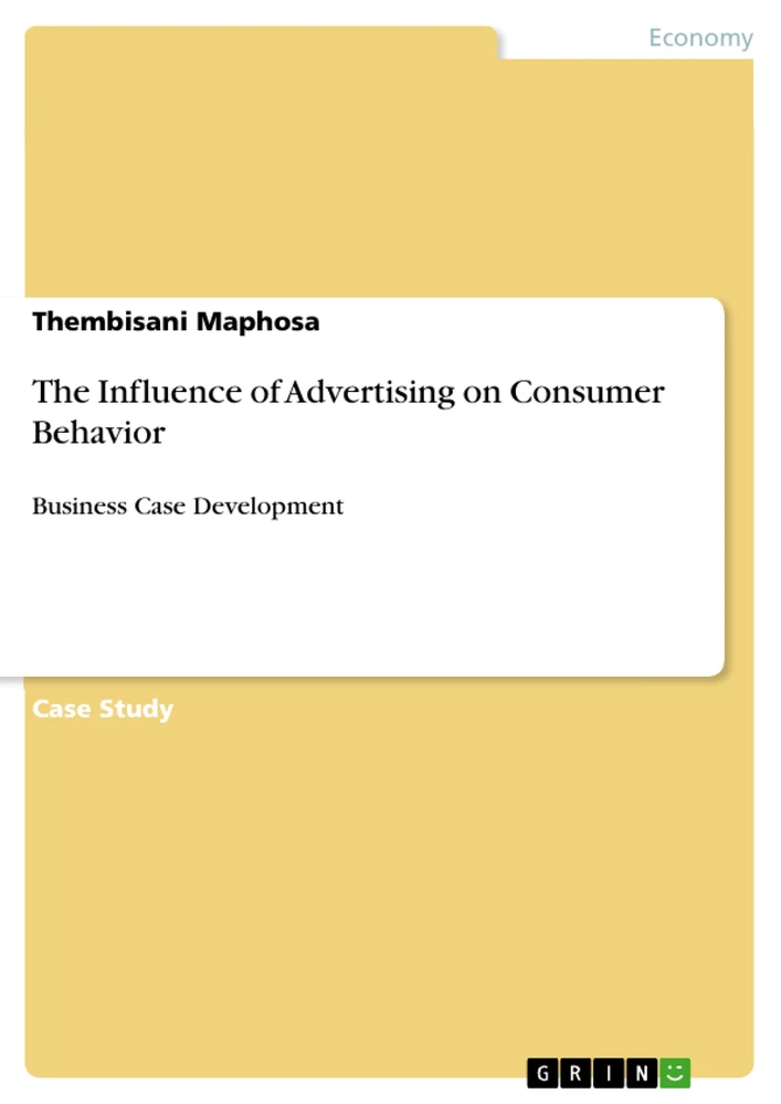Title: The Influence of Advertising on Consumer Behavior