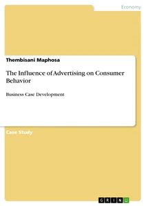 Título: The Influence of Advertising on Consumer Behavior