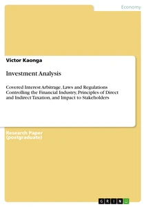 Titre: Investment Analysis