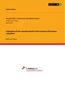 Titel: Valuation of loss carryforwards in the context of business valuation
