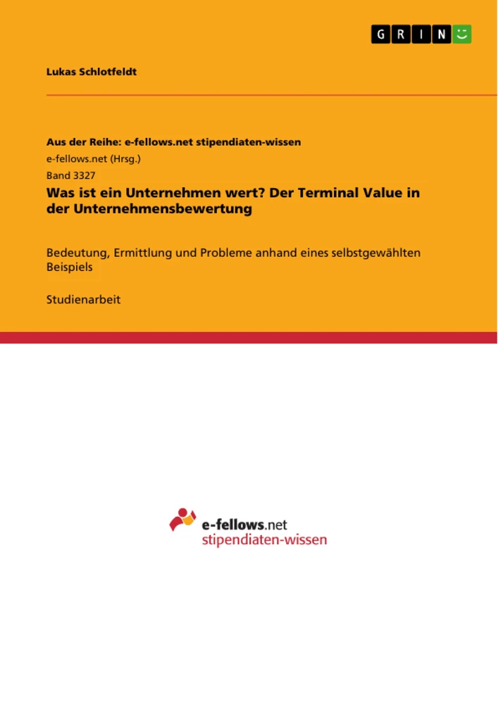 Title: Was ist ein Unternehmen wert? Der Terminal Value in der Unternehmensbewertung