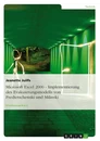 Título: Microsoft Excel 2000 - Implementierung des Evakuierungsmodells von Predtetschenski und Milinski