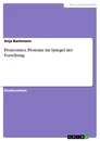 Título: Proteomics. Proteine im Spiegel der Forschung