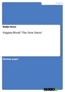 Titel: Virginia Woolf "The New Dress"