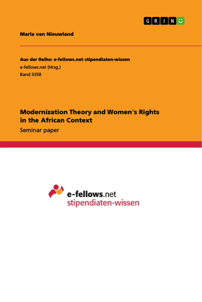 Titel: Modernization Theory and Women's Rights in the African Context