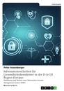 Título: Informationssicherheit für Gesundheitsdienstleister in der D-A-CH Region Europas