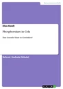 Titre: Phosphorsäure in Cola
