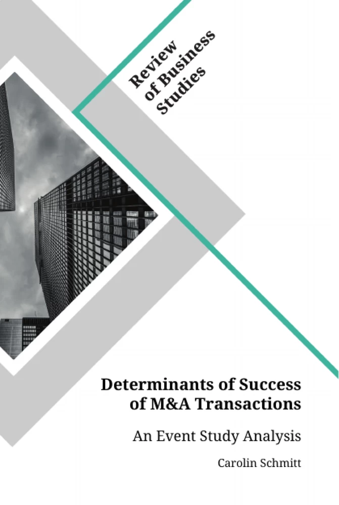 Titel: Determinants of Success of M&A Transactions