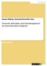 Título: Deutsche Erbschaft- und Schenkungsteuer im internationalen Vergleich