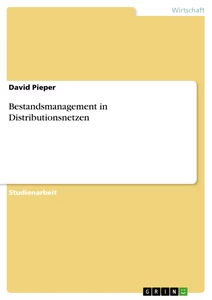 Title: Bestandsmanagement in Distributionsnetzen