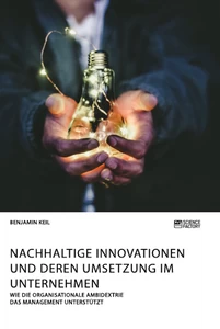 Title: Nachhaltige Innovationen und deren Umsetzung im Unternehmen. Wie die organisationale Ambidextrie das Management unterstützt