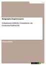 Titel: Schadensrechtliche Grundsätze im Gemeinschaftsrecht