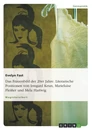 Titel: Das Frauenbild der 20er Jahre. Literarische Positionen von Irmgard Keun, Marieluise Fleißer und Mela Hartwig