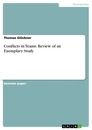Titel: Conflicts in Teams: Review of an Exemplary Study