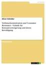 Titre: Verbrauchermotivation und Consumer Resistance - Gründe für Konsumverweigerung und deren Bewältigung