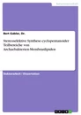 Titre: Stereoselektive Synthese cyclopentanoider Teilbereiche von Archaebakterien-Membranlipiden