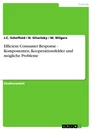 Title: Efficient Consumer Response - Komponenten, Kooperationsfelder und mögliche Probleme