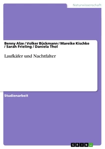 Titre: Laufkäfer und Nachtfalter