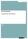 Titel: "Social Work with Families"
