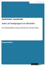 Title: Juden als Randgruppen im Mittelalter