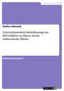 Titel: Unterrichtseinheit: Beeinflussung der HCl-Addition an Alkene durch elektronische Effekte