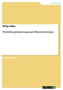 Titre: Portfoliooptimierung nach Black-Litterman