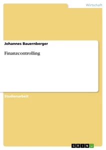 Title: Finanzcontrolling