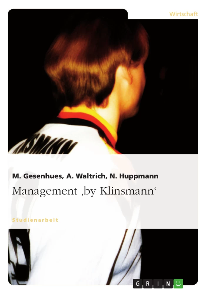 Title: Management 'by Klinsmann'