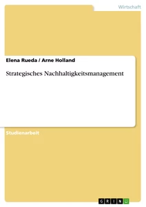 Titel: Strategisches Nachhaltigkeitsmanagement