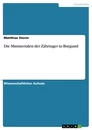 Titre: Die Ministerialen der Zähringer in Burgund