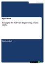 Title: Konzepte des Software Engineering (Stand 1995)