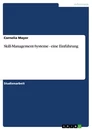 Title: Skill-Management-Systeme - eine Einführung