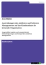 Titel: Auswirkungen des mittleren und höheren Managements auf das Krankenhaus als lernende Organisation