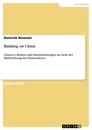 Titre: Banking on China