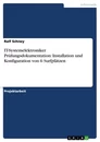 Titre: IT-Systemelektroniker Prüfungsdokumentation: Installation und Konfiguration von 6 Surfplätzen